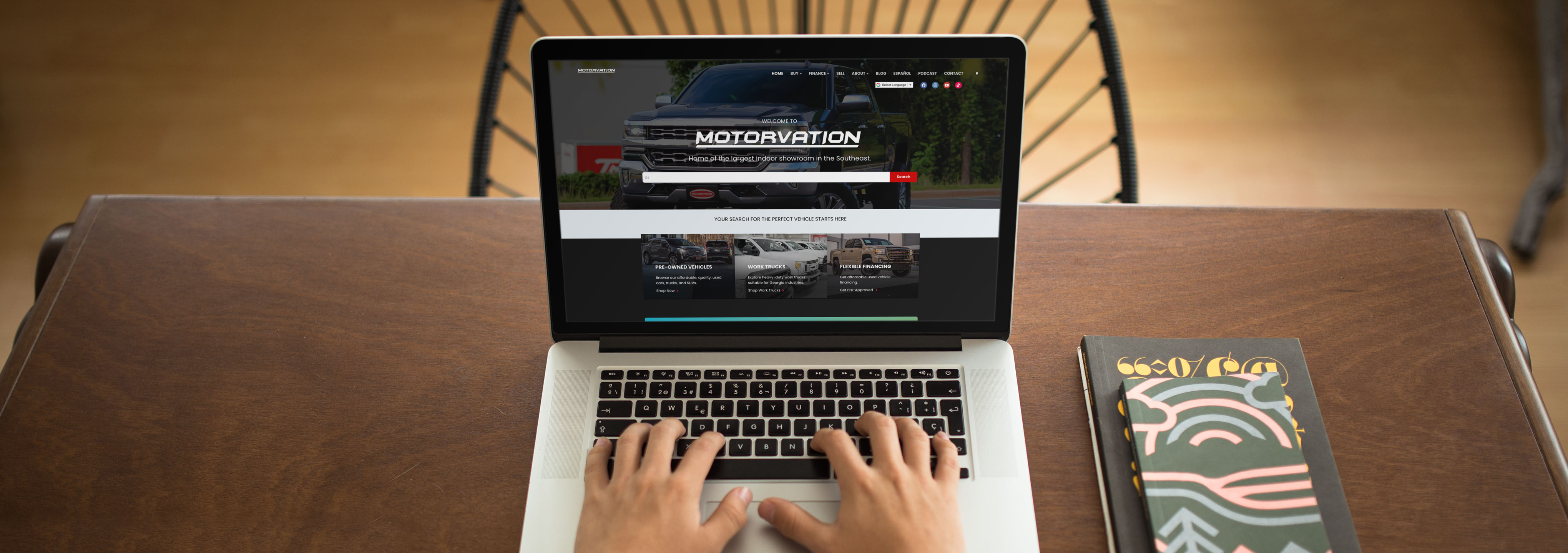 motorvation trucks, car dealer website